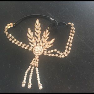 20s or Great Gasby headband/hair piece